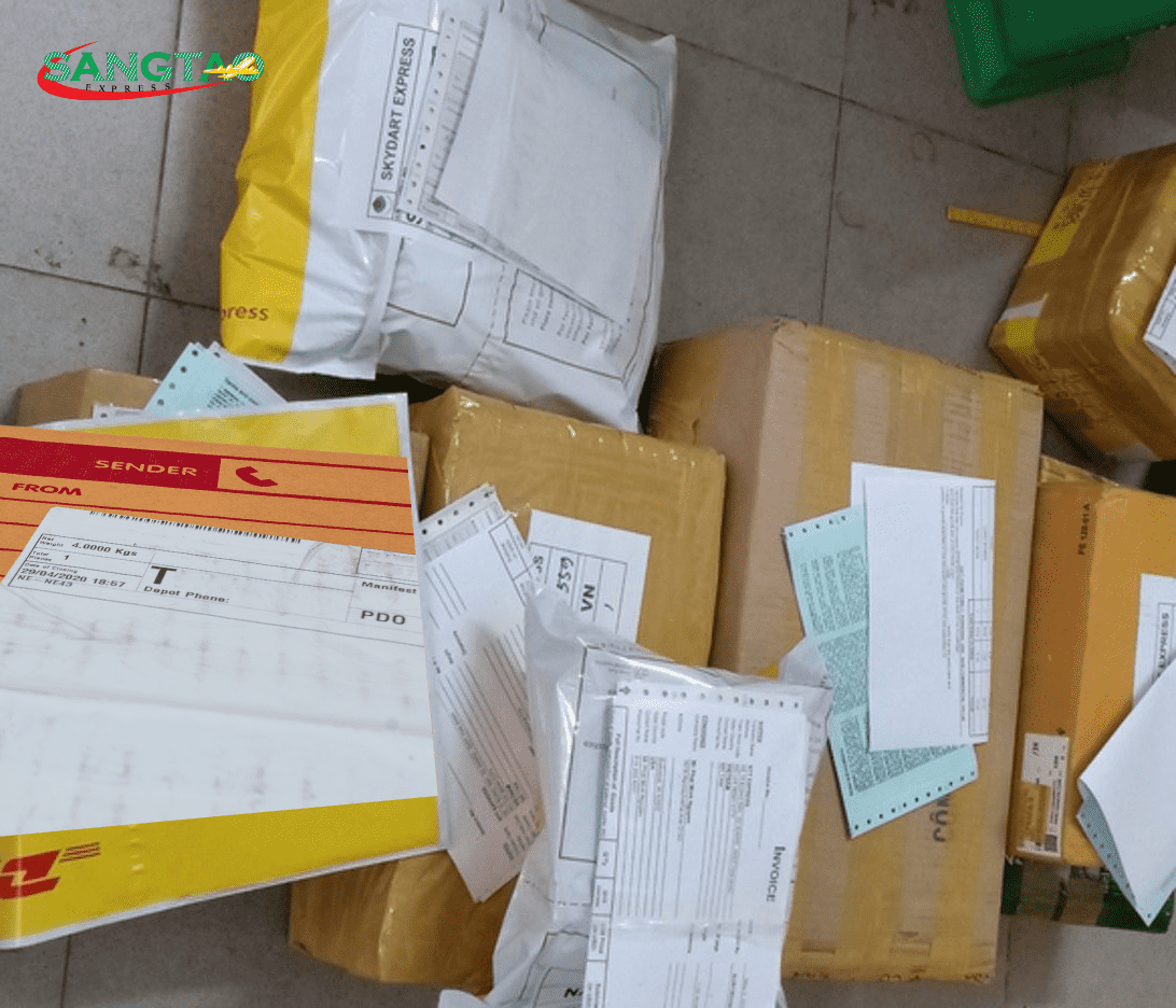 Bưu phẩm gửi đi Đài Loan tại Sáng Tạo Express
